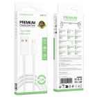 Кабель BOROFONE BX117 Source charging data cable iP White