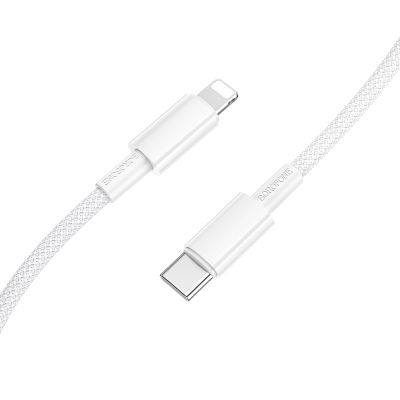 Кабель BOROFONE BX117 Source PD charging data cable iP White