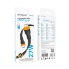 Кабель BOROFONE BX118 Esplendido PD charging data cable iP Black
