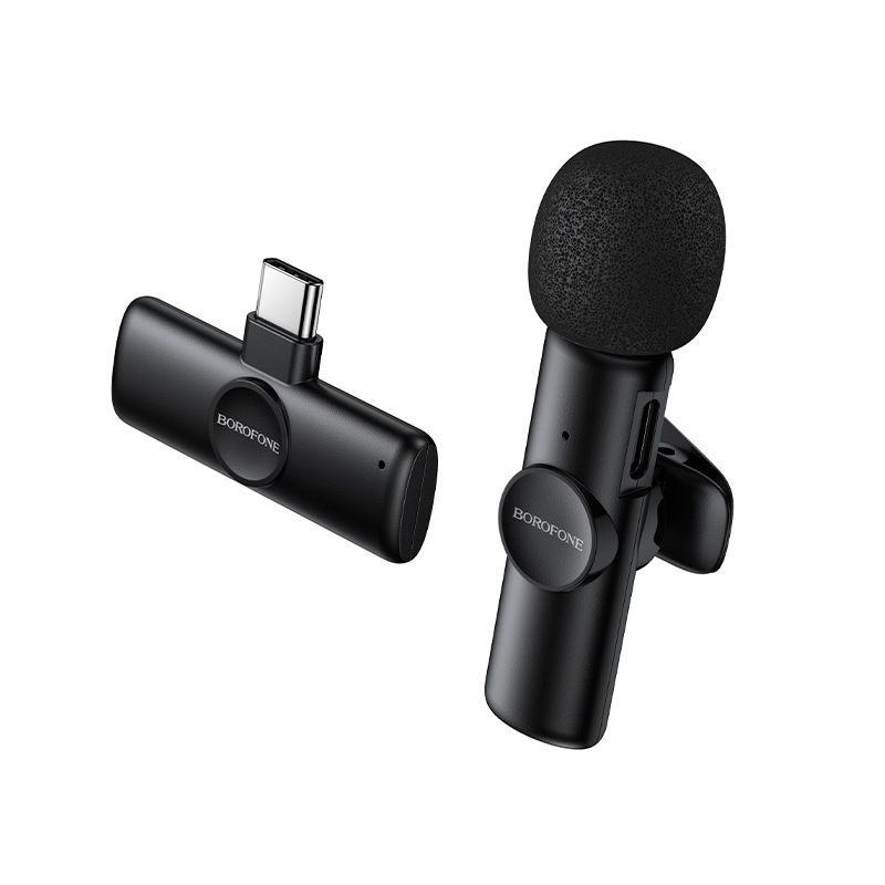 Бездротова мікрофонна система BOROFONE BFK16 Winner (Type-C) Black