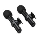 Бездротова мікрофонна система BOROFONE BFK16A Winner dual-mic (Lightning) Black