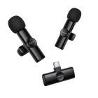 Бездротова мікрофонна система BOROFONE BFK16A Winner dual-mic (Type-C) Black
