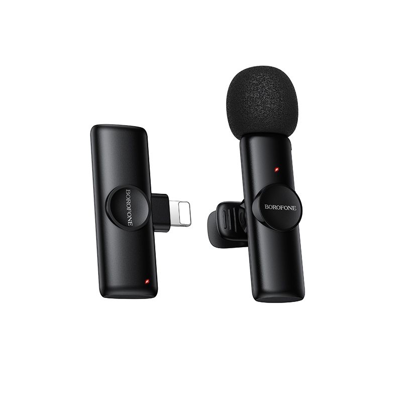 Бездротова мікрофонна система BOROFONE BFK16 Winner (Lightning) Black