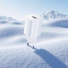 Мережевий зарядний пристрій BOROFONE BA101A Pudding single port charger (EU) White