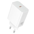 Мережевий зарядний пристрій BOROFONE BA109A Star single port PD40W charger (EU) White
