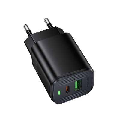 Мережевий зарядний пристрій BOROFONE BAS83A Star PD20W+QC3.0 charger (EU) Black