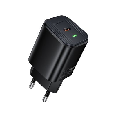 Мережевий зарядний пристрій BOROFONE BAS84A Star single port PD25W charger (EU) Black