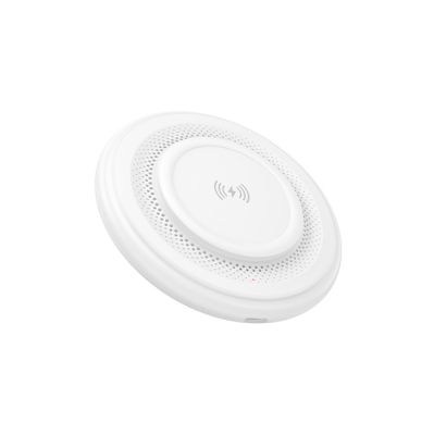 Бездротовий зарядний пристрій BOROFONE BQ40 Crown desktop wireless fast charger White