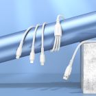 Кабель BOROFONE BX71 3-in-1 charging cable (iP+Micro+Type-C) White