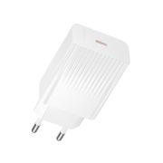 Мережевий зарядний пристрій BOROFONE BAS75A Source single port PD30W charger (EU) White