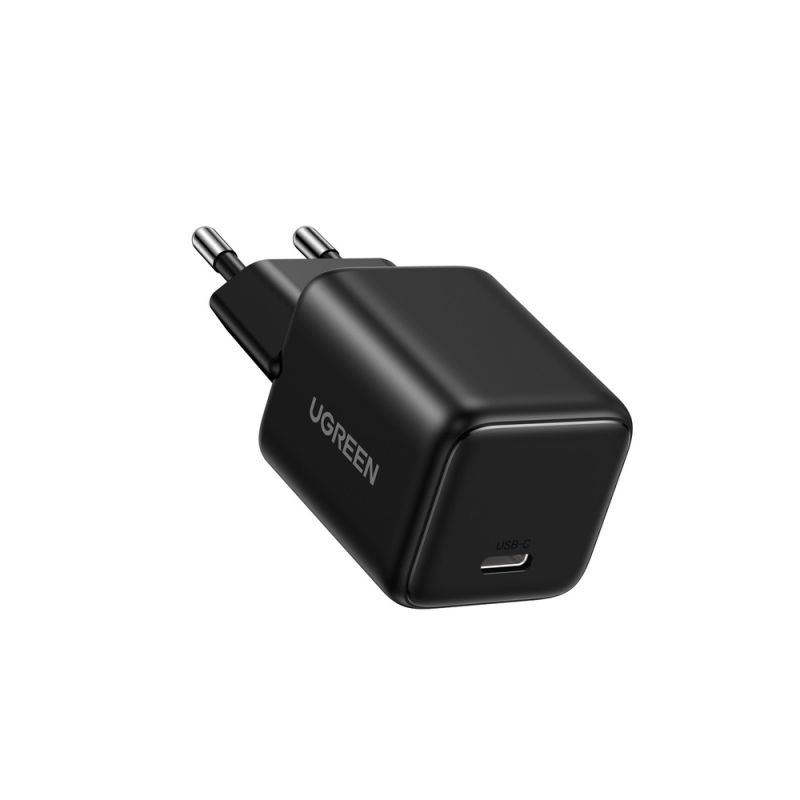 Мережевий зарядний пристрій UGREEN X512 20W USB-C GaN Fast Charger EU Black