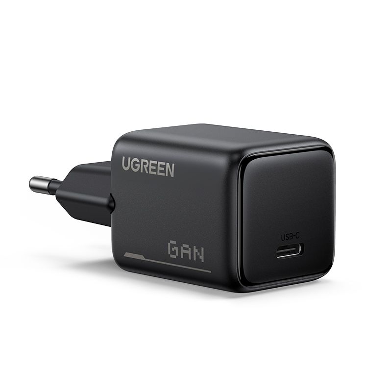 Мережевий зарядний пристрій UGREEN X517 25W USB-C GaN Fast Charger Black