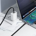 Кабель HOCO X125 Exceso 60W charging data cable C to C Black