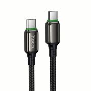 Кабель HOCO X127 Exceed 60W charging data cable C to C Black