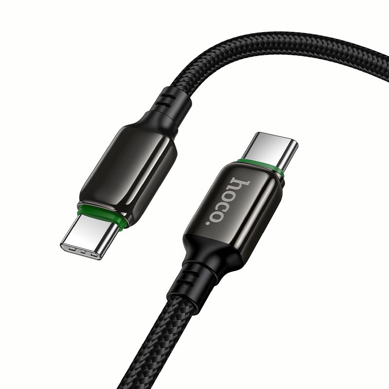 Кабель HOCO X127 Exceed 60W charging data cable C to C Black
