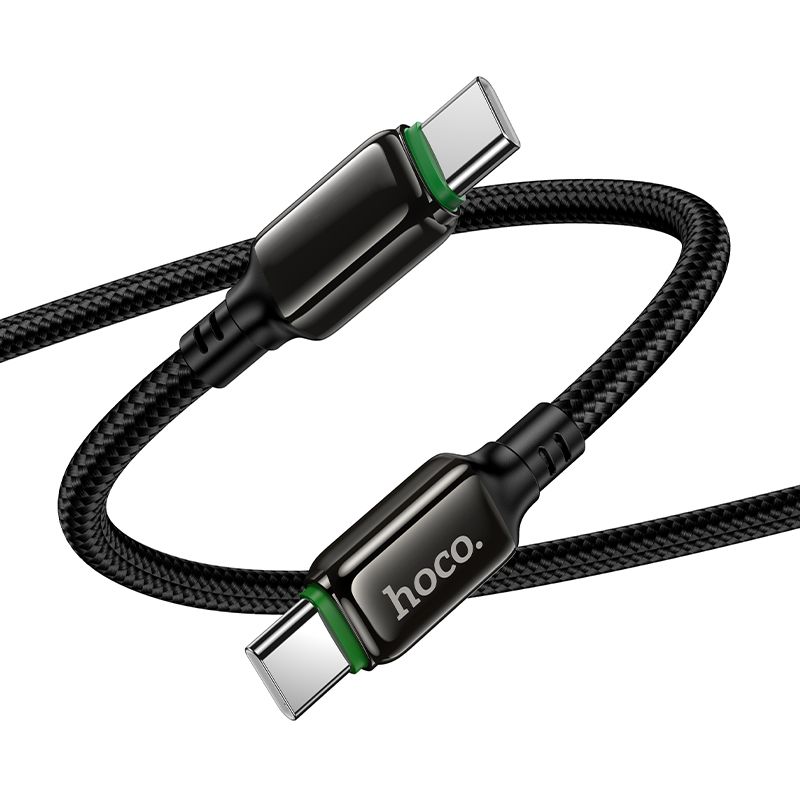 Кабель HOCO X127 Exceed 60W charging data cable C to C Black