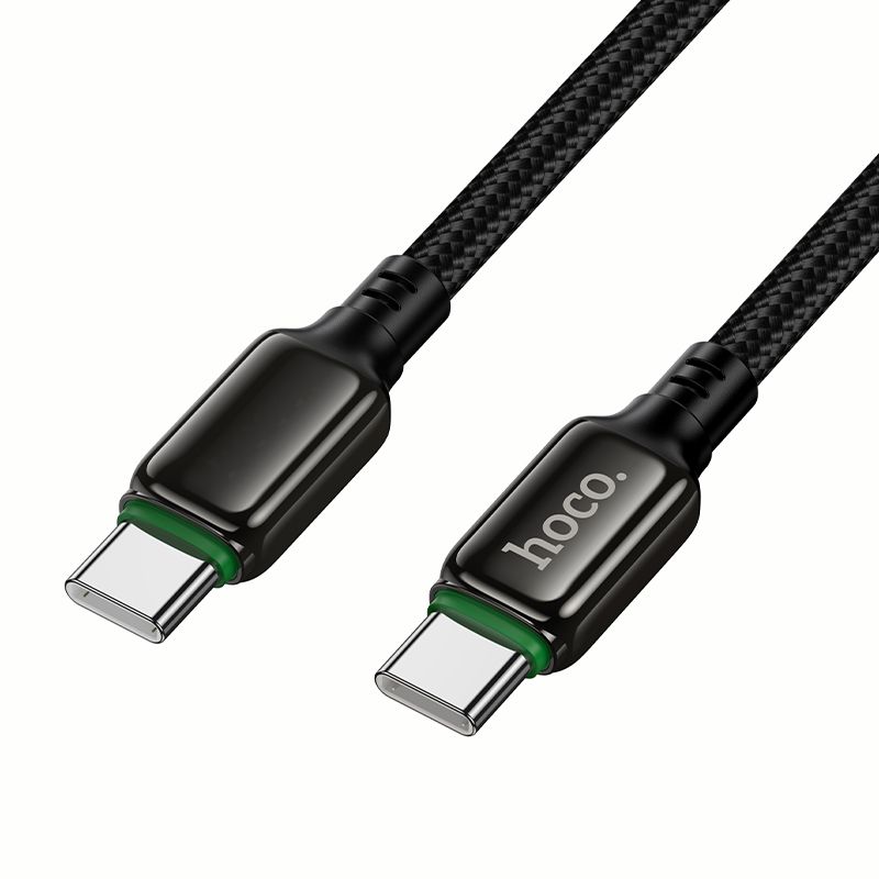 Кабель HOCO X127 Exceed 60W charging data cable C to C Black
