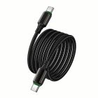 Кабель HOCO X127 Exceed 60W charging data cable C to C Black