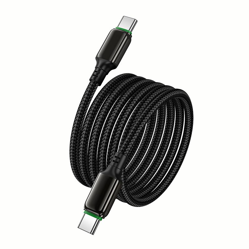 Кабель HOCO X127 Exceed 60W charging data cable C to C Black