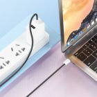 Кабель HOCO X104 Source 60W charging data cable Type-C to Type-C(L=1M) Black