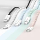 Кабель HOCO X104 Source 60W charging data cable Type-C to Type-C(L=1M) Black