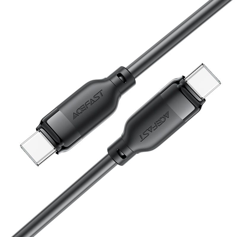 Кабель ACEFAST C16-03, Type-C to Type-C, 60W, 1.2m, TPE, TPU connectors, Black