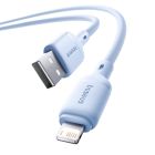 Кабель Baseus Silky Series Fast Charging Cable USB to iP 2.4A 1m Galaxy Blue