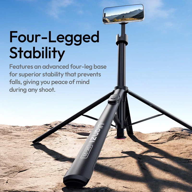 Штатив Ulanzi SK-21 Magnetic Auto-Open Tripod (180cm) Black