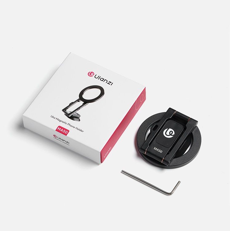 Тримач для телефону Ulanzi MA50 Uka Magnetic Phone Holder Black