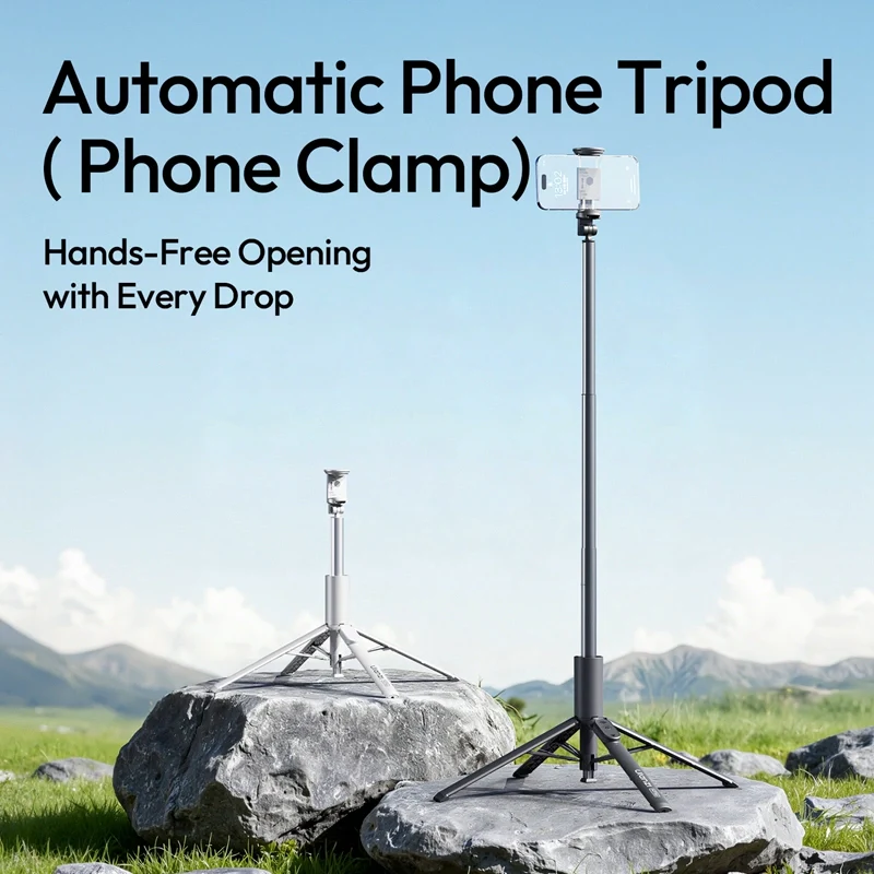 Селфі-монопод Ulanzi Ulanzi MT86 Automatic Phone Tripod(Phone Clamp,Black)