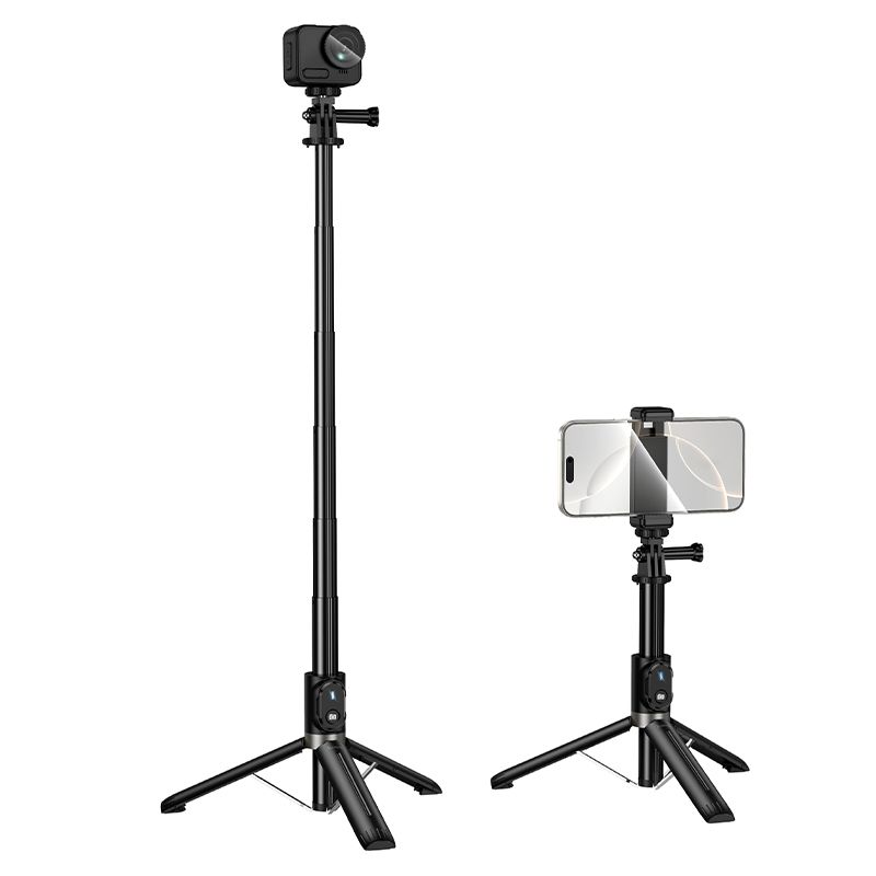 Штатив HOCO K101 Prestigio multifunctional tripod Black