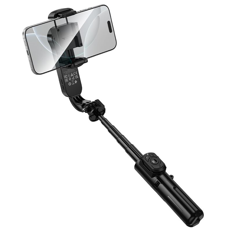Селфі-монопод HOCO K90 Feliz single-axis live broadcast holder Black