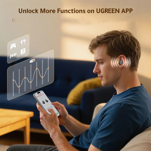 Навушники UGREEN WS220 Dots black