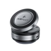 Автотримач для телефона з БЗП ACEFAST E29 electric Suction cup magnetic wireless charging holder Metal Gray