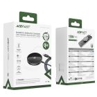 Бездротовий зарядний пристрій ACEFAST E24 QI2 desktop magnetic wireless charger with cable, Metal Gray