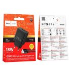 Мережевий зарядний пристрій HOCO CS91A Leader single-port charger set(Type-C) Black