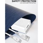 Мережевий зарядний пристрій з кабелем WUW-T82 Single USB home charger set micro