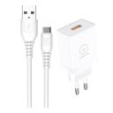 Мережевий зарядний пристрій WUW-T66 Single USB home charger kit