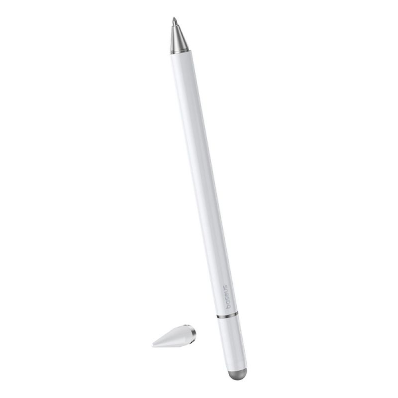 Стилус Baseus Smooth Writing III 3-in-1 Passive Stylus Non-magnetic Version Moon White