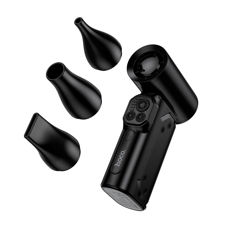 Портативний турбовентилятор HOCO HX68 Flujo fan Black