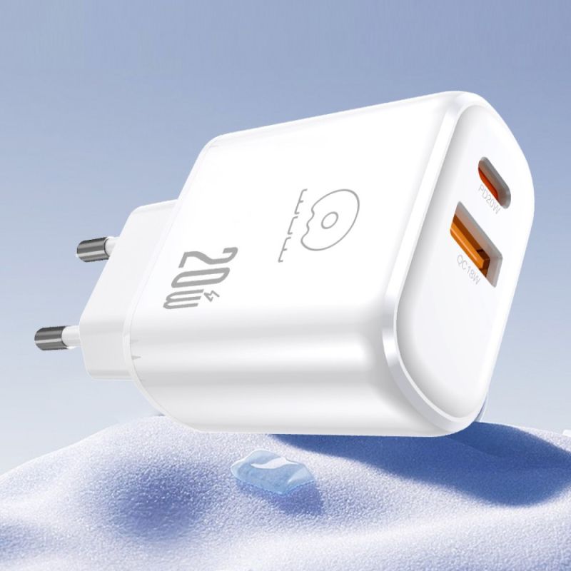 Мережевий зарядний пристрій WUW-C276 PD20W+QC18W