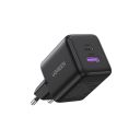 Мережевий зарядний пристрій UGREEN X516 30W 2-Port GaN Fast Charger EU Black