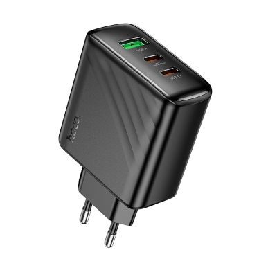 Мережевий зарядний пристрій HOCO CS26A Article PD45W(2C1A) charger Black