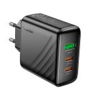 Мережевий зарядний пристрій HOCO CS26A Article PD45W(2C1A) charger Black