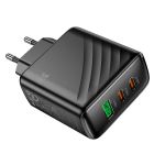 Мережевий зарядний пристрій HOCO CS26A Article PD45W(2C1A) charger Black