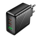 Мережевий зарядний пристрій HOCO CS26A Article PD45W(2C1A) charger Black