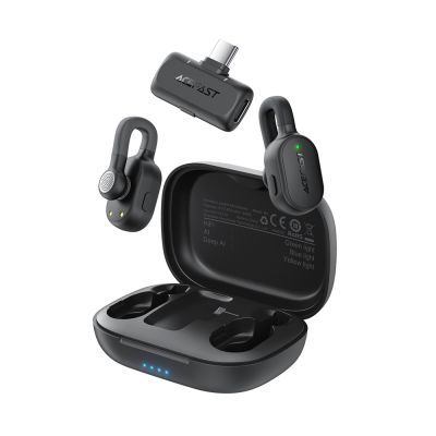 Бездротова мікрофонна система ACEFAST R4 dual-mic (Type-C) Black