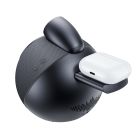 Портативна колонка ACEFAST K10 Air speaker with wireless charger Metal Grey
