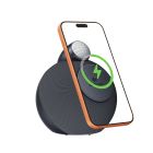 Портативна колонка ACEFAST K10 Air speaker with wireless charger Metal Grey