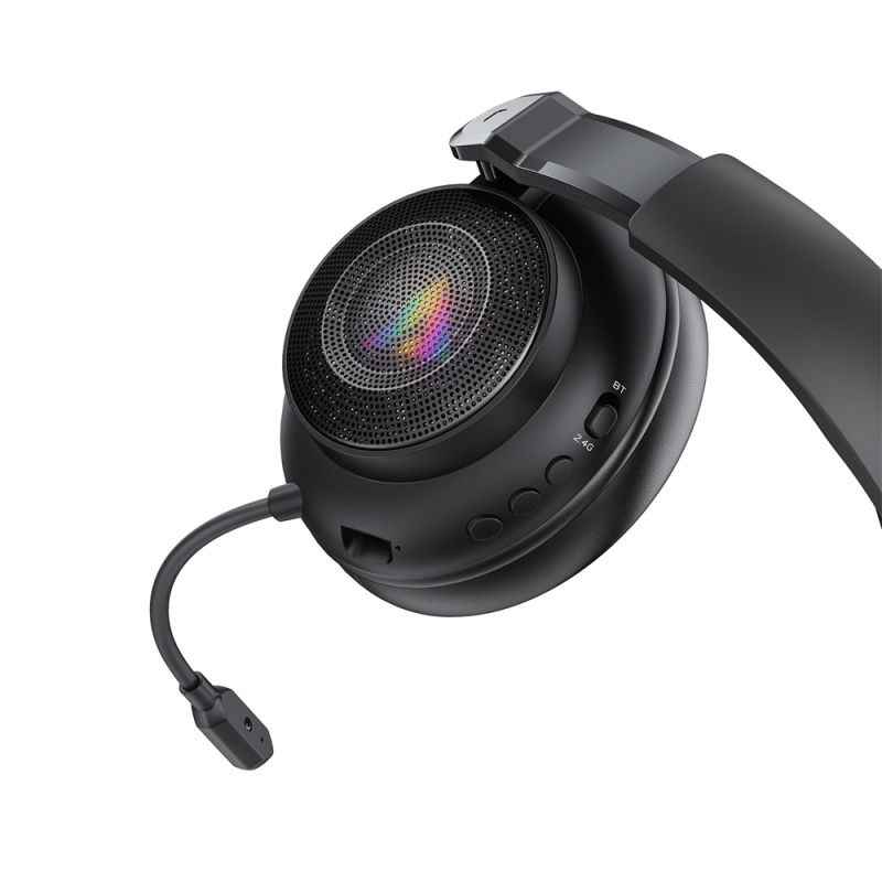 Навушники ігрові ACEFAST H15 gaming wireless headset Black